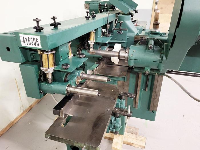 Used WEINIG Four side planer / moulder Unimat 22A, 7 spindles