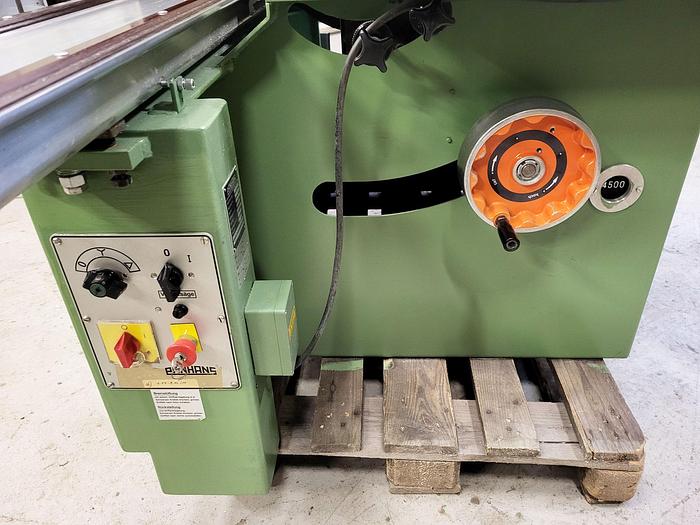 Used Panhans format table saw type 684 E 