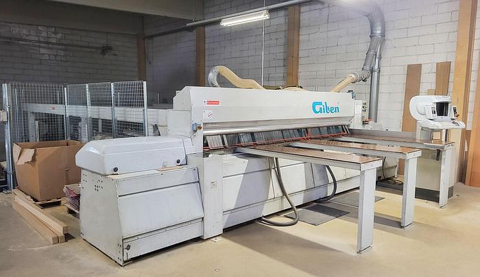 Used GIBEN Prismatic 301 SPT beam saw with lifting table