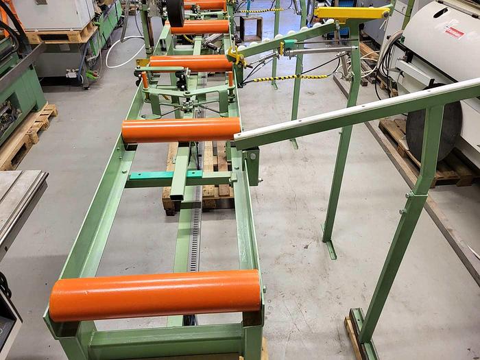 Used Söderhamn( Kockums )Edger 511-A with complete automatic mechanization