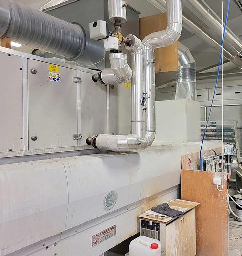 Used Giardian Flash OFF paint drying system and GP-Jet jet dryer+ IRM