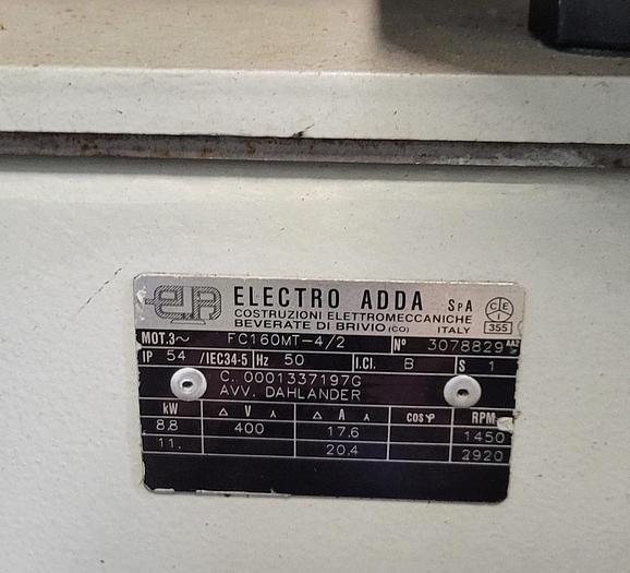 Used DMC Polisand 110 RP wide belt sanding machine