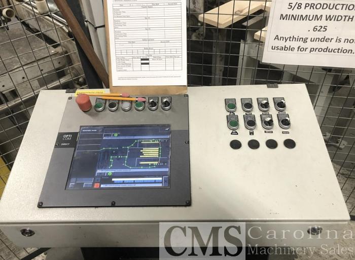 Used Weinig Luxscan Scanner & Dimter Optimizing Saw