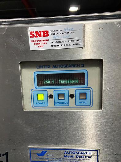Used CINTEX METAL DETECTOR