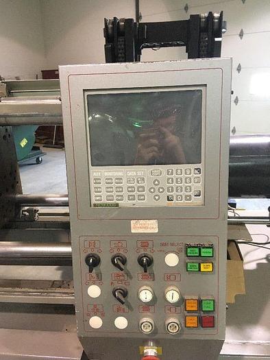 Used NISSEI NS60-9A INJECTION MOLDING MACHINE, 72 TON, NEW 2000