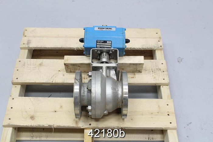 Used Fisher 3" Posi-seal Ball Valve, Model EDA-100-DSA #42180