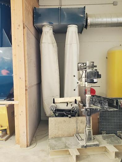 Used Air Filtration Specialists15HP 30" Cyclone Dust Collector Collector, 3015 HB CF Model, low use