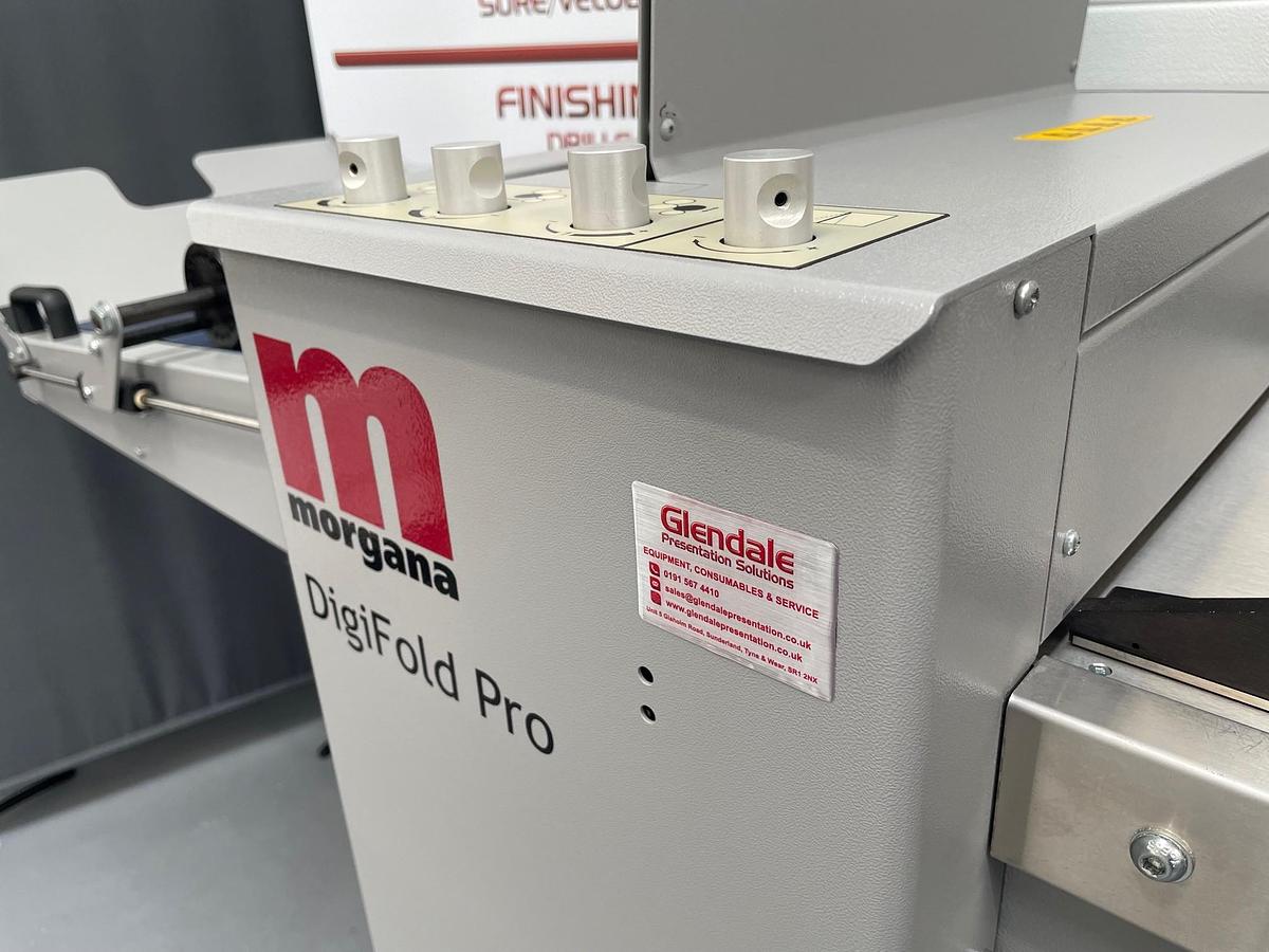 Used Morgana DigiFold Pro - Creaser Folder