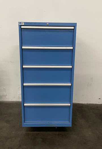 Used Lista 1 Row 5 Drawer Storage Cabinet Various Drawer Sizes