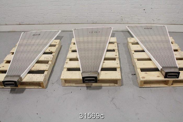 Unused (7) Beloit 12'6" Model 4000 Polydisc Filter Sectors #31569