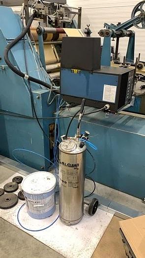 Used HOLWEG RS 21 BAG MACHINE WITH 6 COLOR FLEXO PRINT UNIT