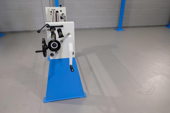 MACH-ROLL 1000 mm x 60mm geared bending rollers