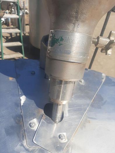 Used Tank, 600 Gallon, 316 S/st, Agit, Cone Btm #S744469