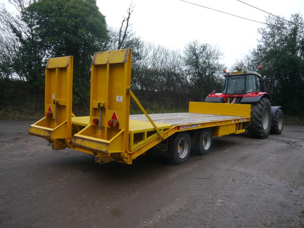 Used AS Marston MPT15FT Low Loader Trailer