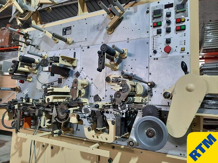 Used (4) LOESCH Logomat CHEWING GUM STICKPACK WRAPPERS