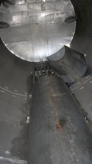 Used Tank, 5,000 Gallon, S/st, Horiz, 88" x 16', Coils, #S741361