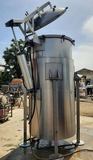 Used Tank, 700 Gallon, S/st, Jkt, 100 PSI, Lee Industries #S744714
