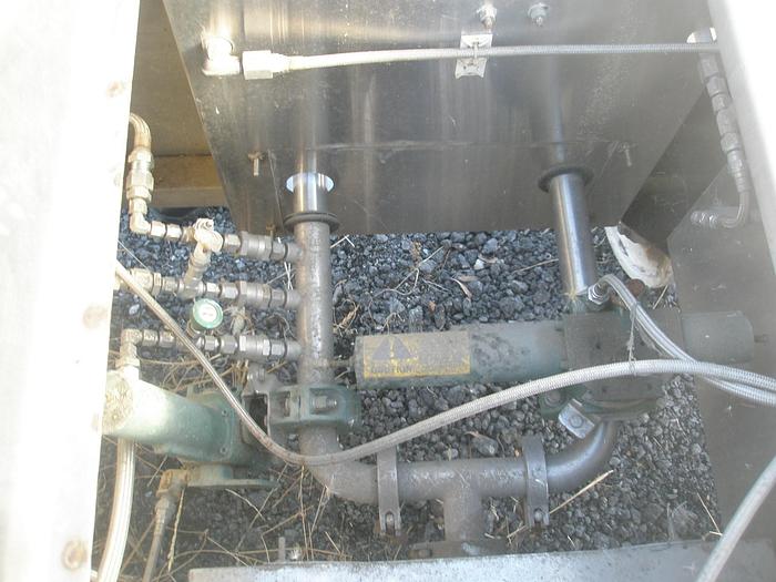 Used Cleaner, Tank, Purge System, 3 Compartment, S/st, Portable #S210295