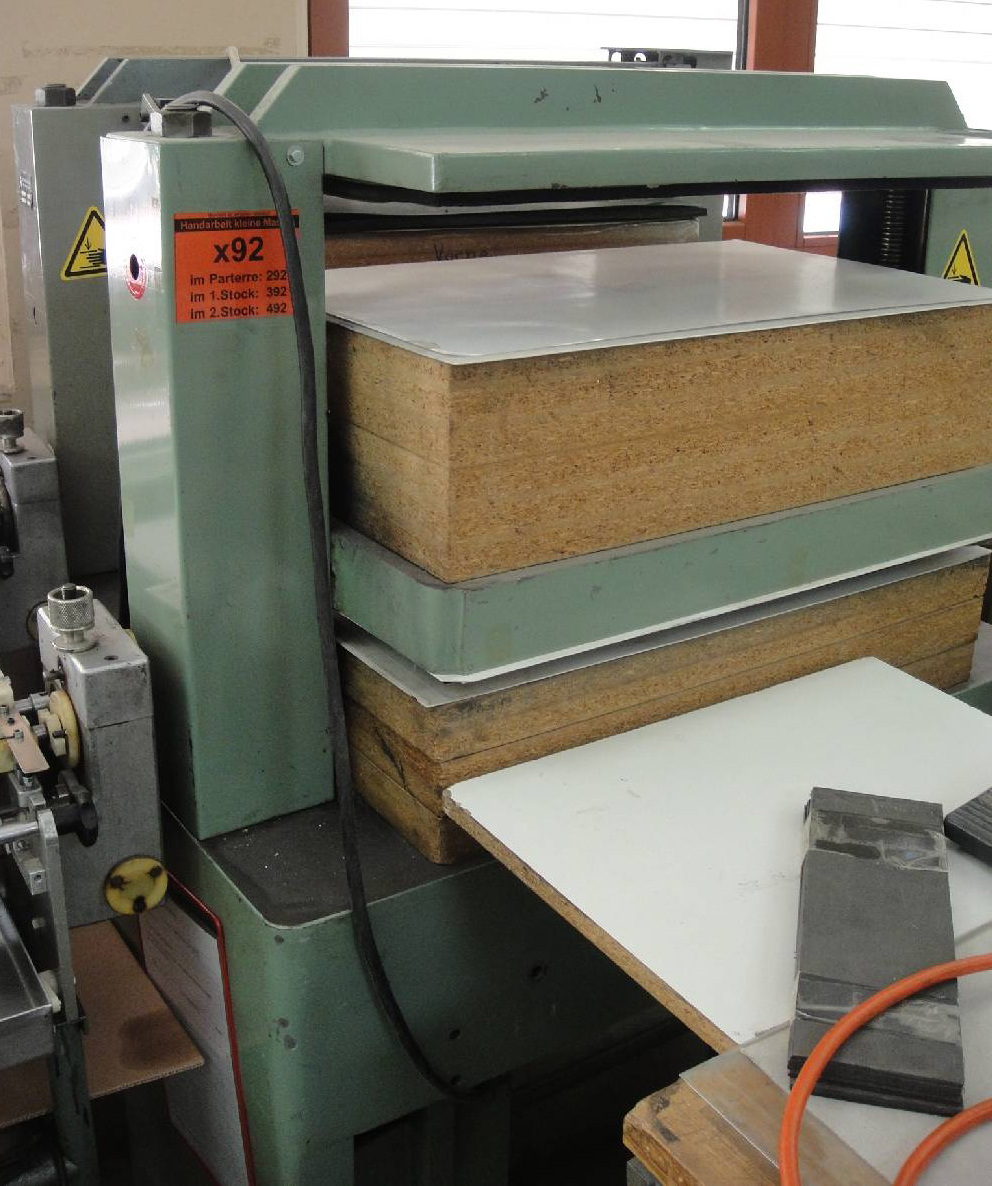 Used Double screw press Hunkeler ADP 4570