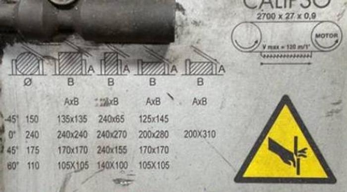 Used 2015 FMB -ORION BANDSAW ORION AUTO FEED