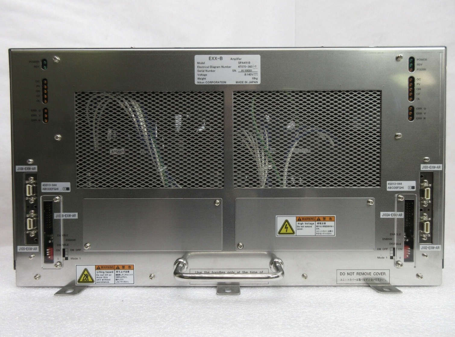 Used Nikon 4T070-360-1 EXX-B Amplifier SPA491B NSR-S620D ArF Immersion Scanner Used