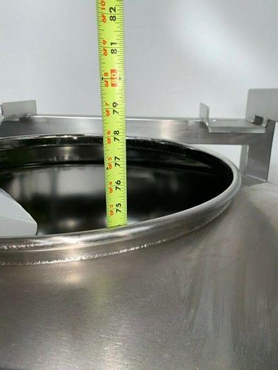 Used LB Bohle 1800 Liter Stainless Steel IBC Blending Tank Max Temp 100 C