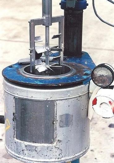 Used 0.5 GALLON B AND G LAB PROCESS VESSEL – SANITARY S/S – JACKETED