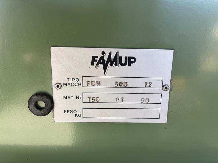 Da sistemare Centro di Lavoro Verticale FAMUP FCN 500 12