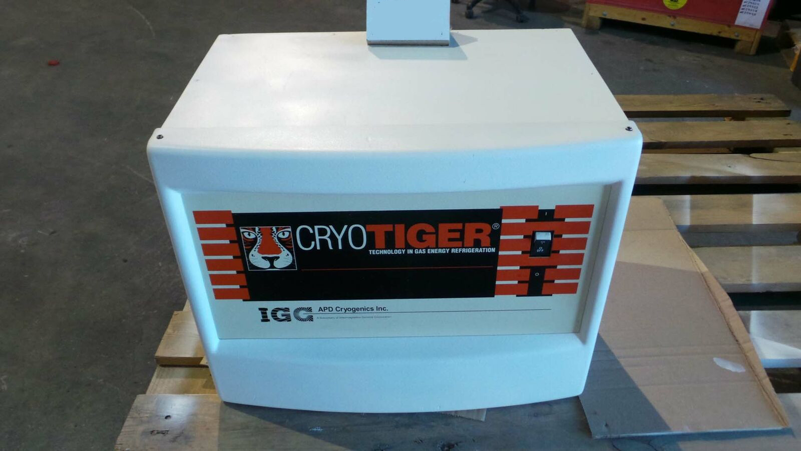 Used APD Cryogeincs T1101-01-000-14 Compressor, T1101-01-000-14 / APD Cryotiger Compressor Cooling S