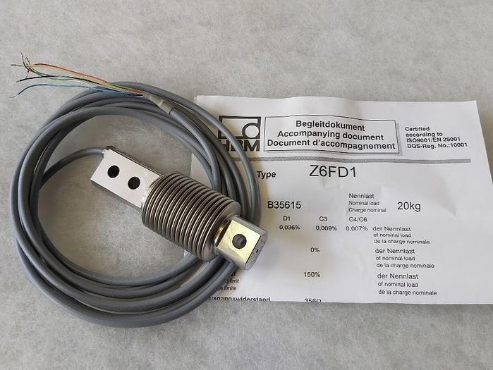 Wägezelle 20kg, Z6FD1, Hottinger Baldwin,  neu