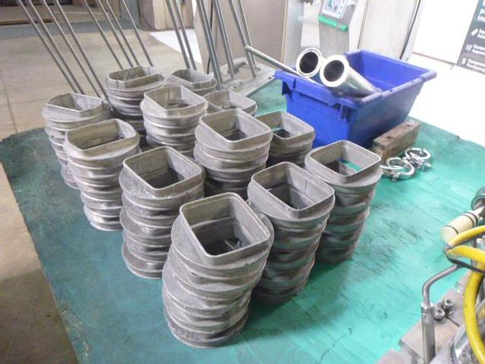 Used Complete Filling Line; World Cup Filler, (2) Vemag Robbies and Lidder