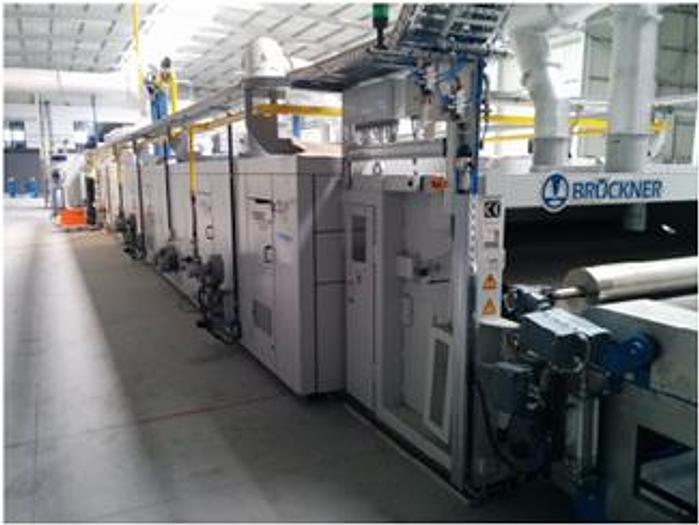 Gebraucht (FGL-1) - Dry fiber and laminate coating production unit (Fiber glass line) - 2000mm