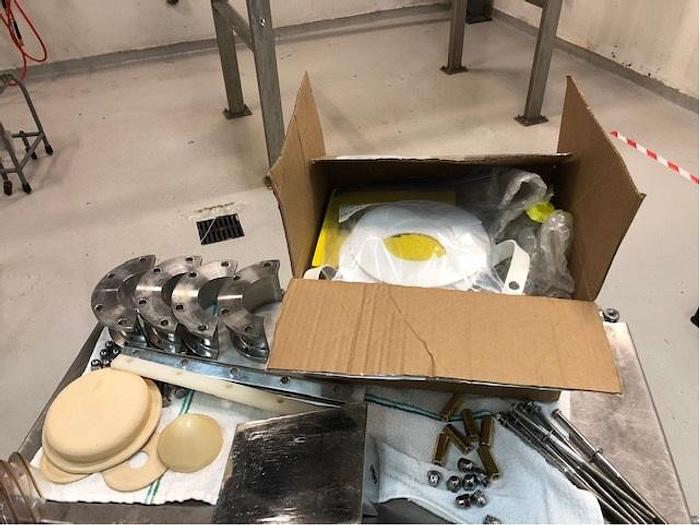 Used 50 CU. FT. PAUL O. ABBE DOUBLE RIBBON BLENDER – S/S (#9417)