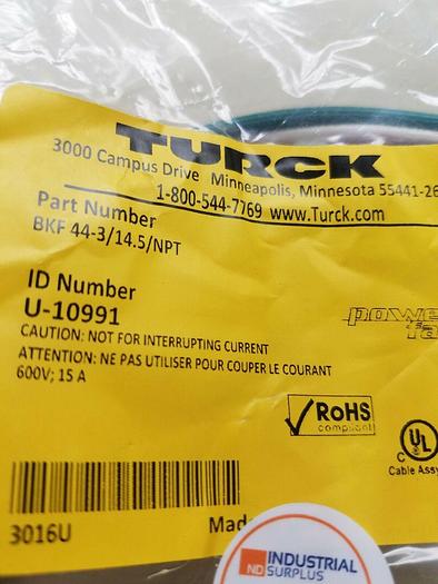 Turck BKF 44-3/14.5/NPT