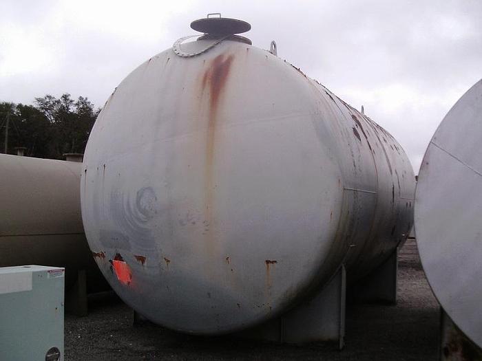 Used Richmond Engineering Co. 16,600 gallon carbon steel horizontal storage tank