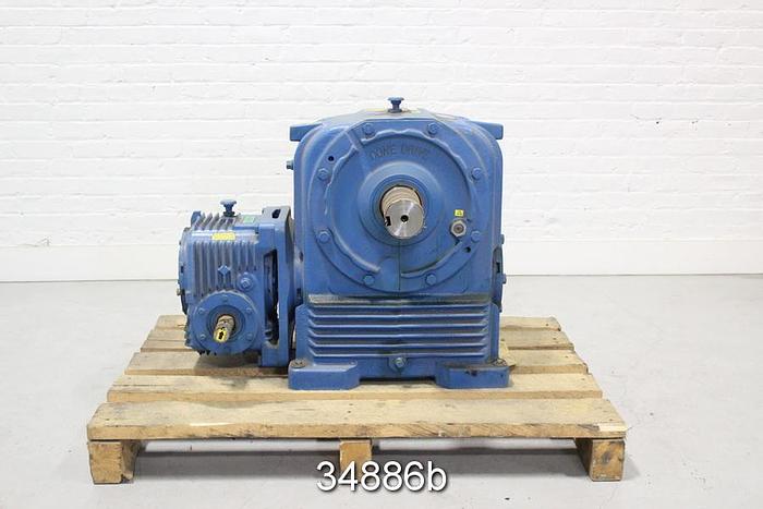 Refurbished Textron UU80A530-A9 Cone Drive, 600/1 Ratio #34886