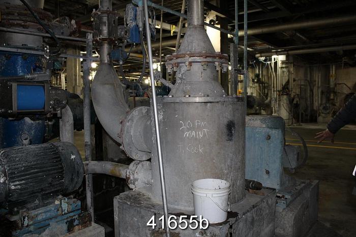 Used Bird Axigaurd 3 Pressure Screen, Stainless Steel Housing #41655