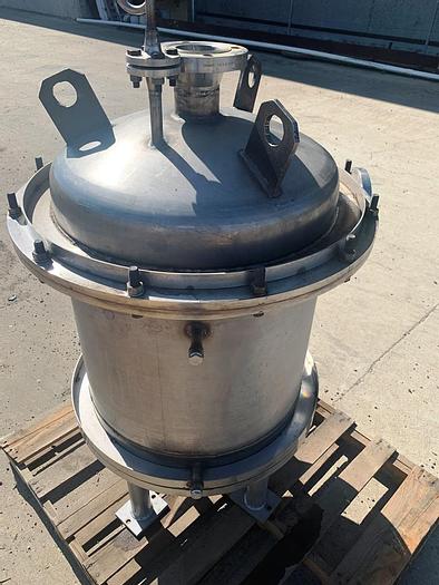 Used Tank, 50 Gallon, S/st, DT/DB, Removable Top #C743967