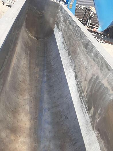 Used Tank, 550 Gallon, S/st, Jkt, Rectangular #C744548