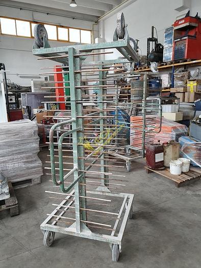 Used Trolleys to stock ceramic objects