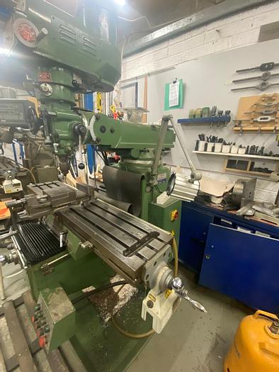 Used Microcut 837 Manual Turret Milling Machine