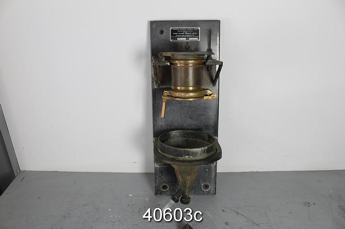 Used Canadian Standard Freeness Tester, Bronze #40603
