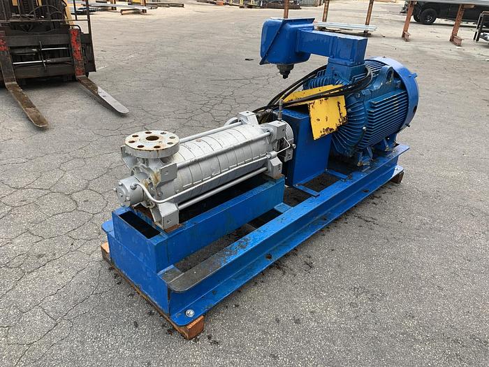 Used CARVER PUMP TYPE RS9B 3 X2X6 PUMP  125HP