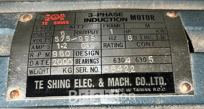 Used 2000 Silver SHS-603 Used Moulder #BM2295