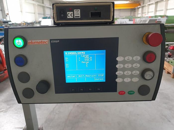 Gebraucht Positionieranshclag Elumatec EMA 201 / AMS 200