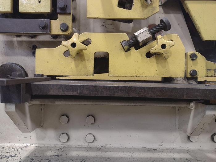 Used 70 TON GEKA MODEL HYDRACROP-70-S HYDRAULIC IRONWORKER (USED)