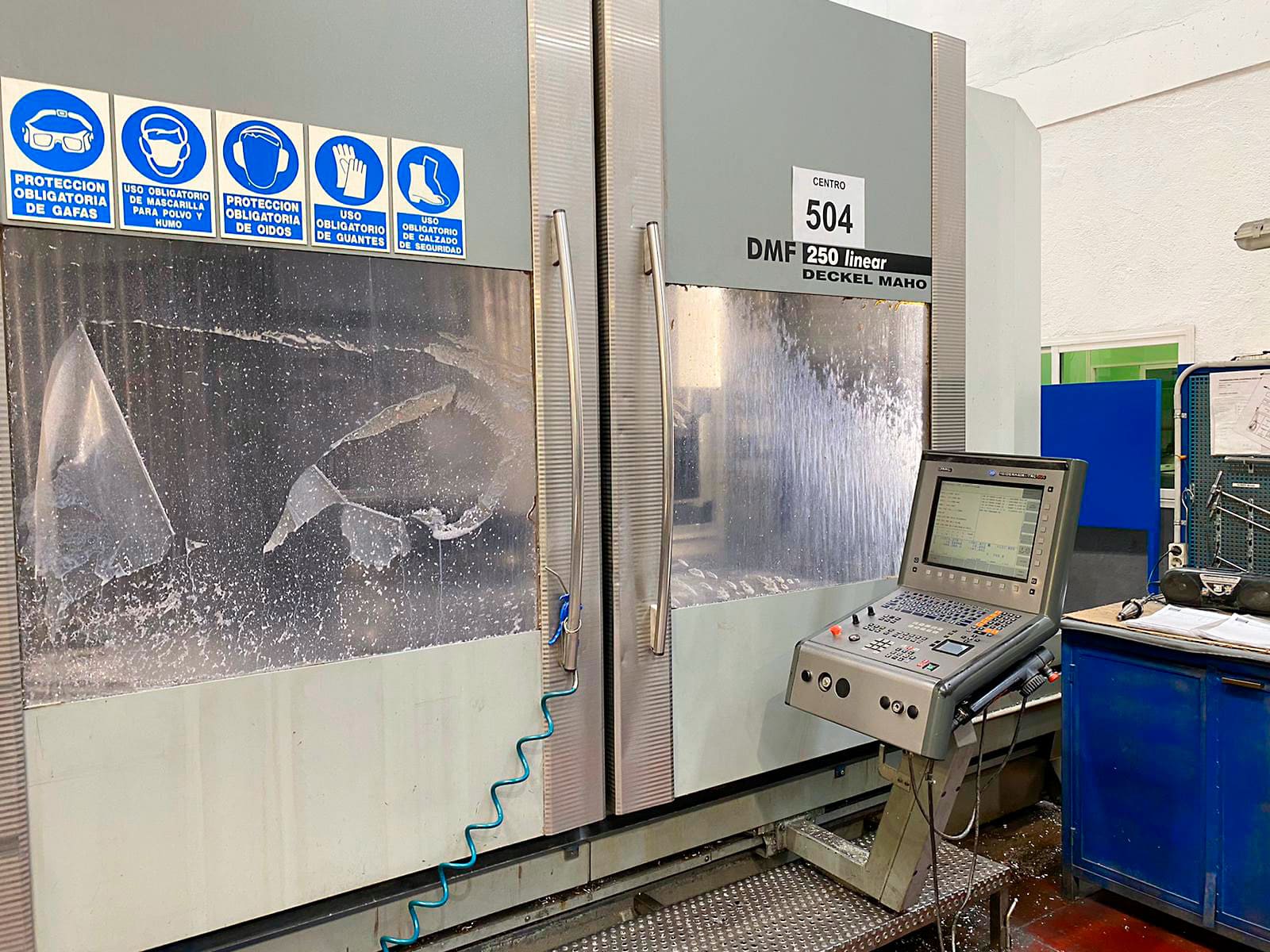 Used Deckel Maho DMF 250 Linear - Vertical Machining Centre - 2008