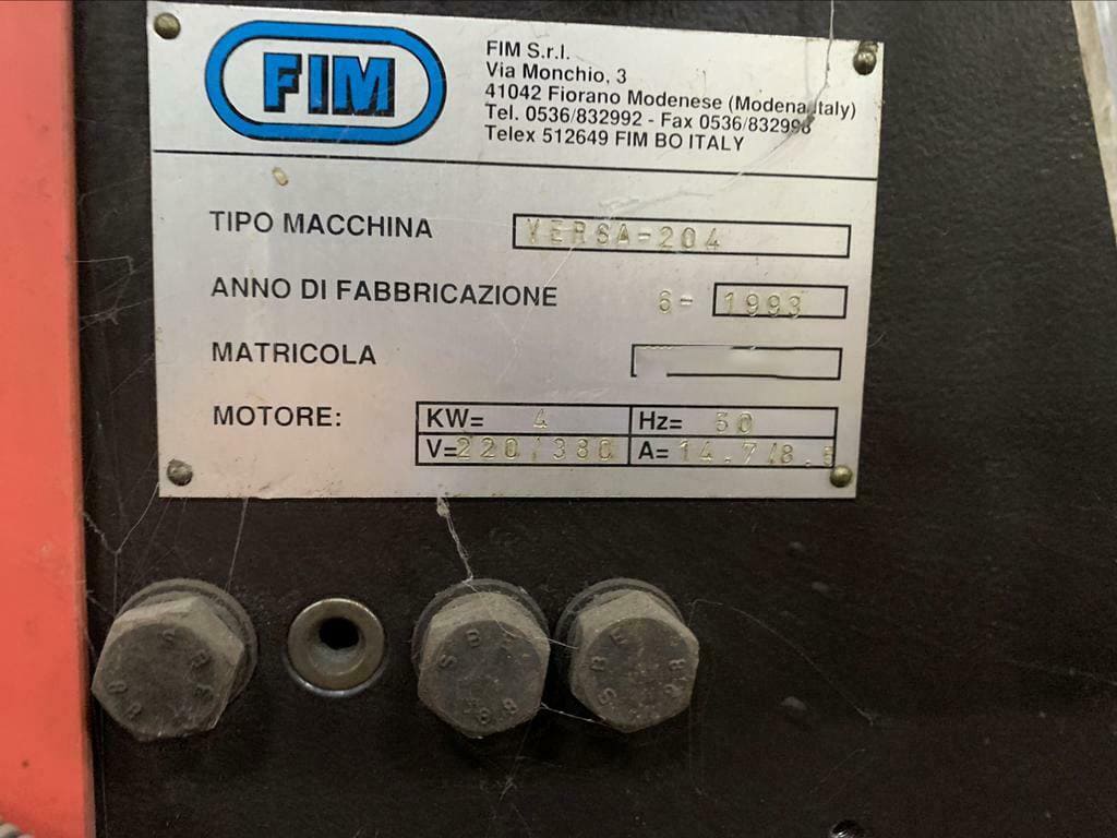 Used FIM VERSA 204 - 1993