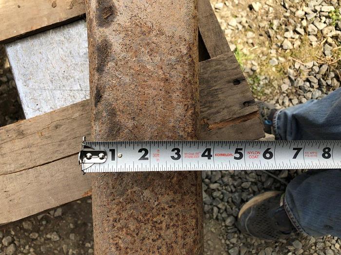 Used Cable Tool Well Drilling 5" 6" Trident Supreme 2” x 3” threads