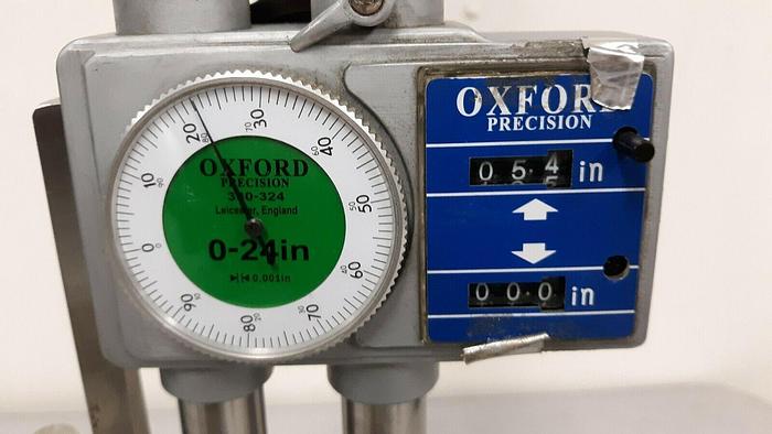 Used Oxford Precision Height Gauge G781118 Precision 31'' Double Beam Twin Dual